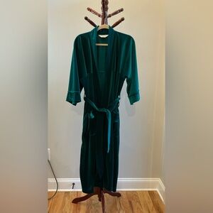 Vintage Dior Green Lounge Robe Unisex